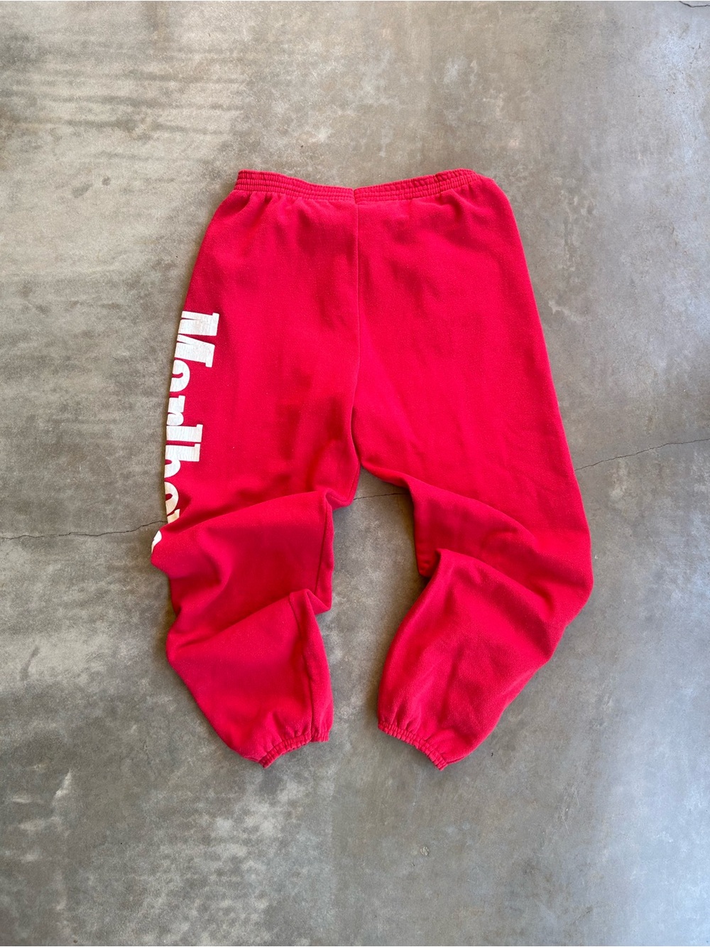 Malboro Logo Print Jogger Sweatpants - Picture 2 of 6